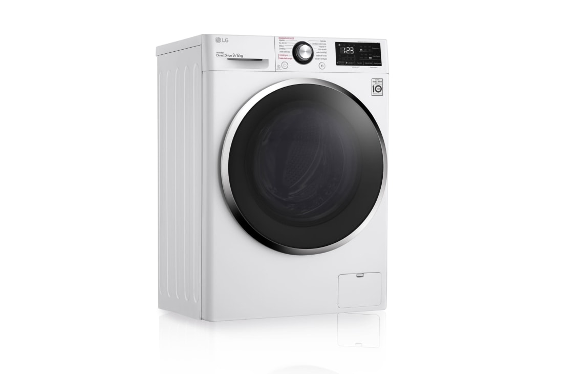 LG F4DV3109S2W washer dryer Freestanding Front-load White