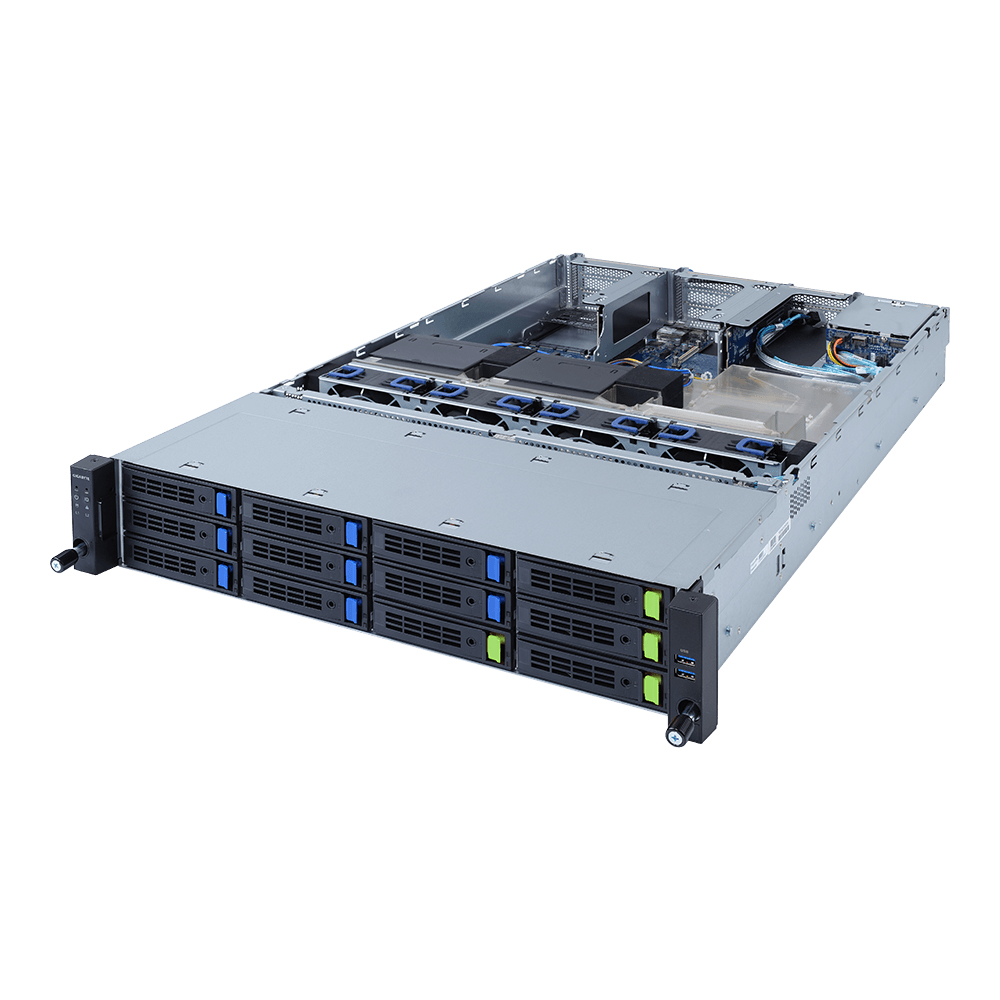 GIGABYTE R262-ZA2 Socket SP3 Rack (2U)