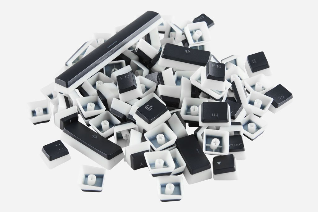 Glorious PC Gaming Race Aura Keycaps 104 Tasti, …