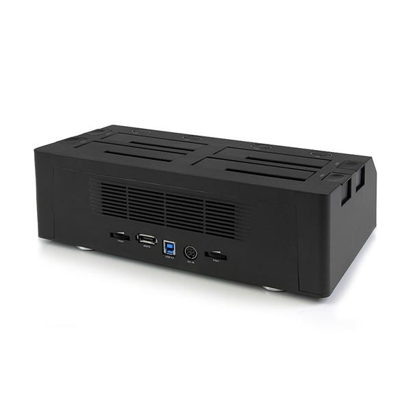 StarTech.com 4 Bay eSATA USB 3.0 to SATA Hard Drive Docking Station for 2.5/3.5 HDD – image 3