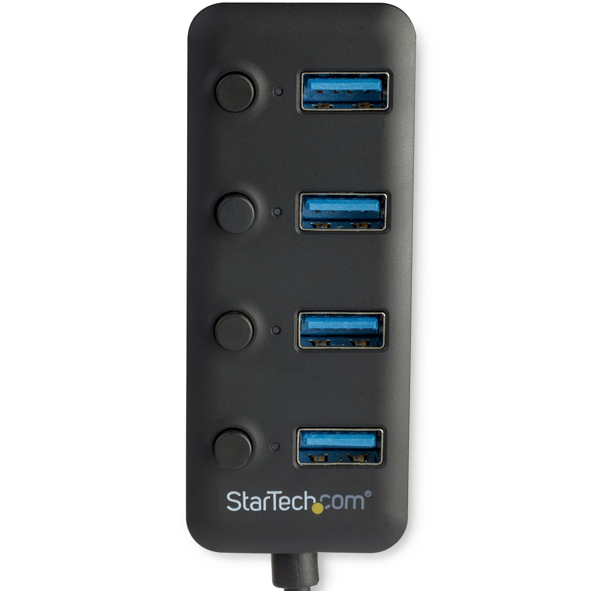 StarTech.com 4 Port Bus Powered USB Hub with Individual On/Off Switches, USB 3.0 (5Gbps) Expansion Hub, Desktop/Laptop USB-A to USB-A Splitter – image 3