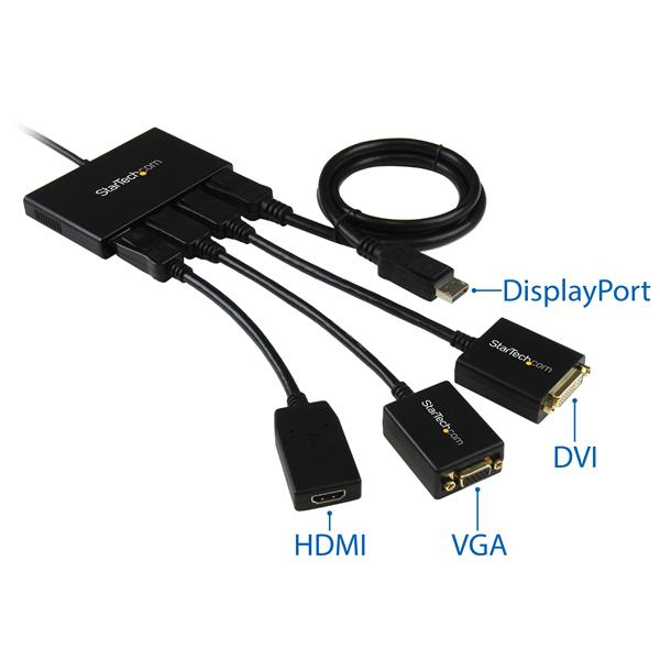 StarTech.com 4-Port Multi Monitor Adapter - DisplayPort 1.2 MST Hub – image 7
