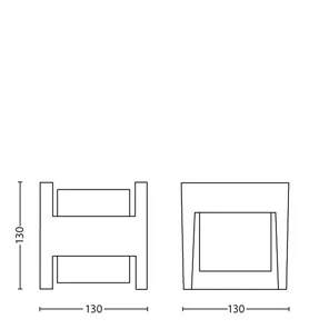 Philips Arbour UE 2xWA 38W 27K AN HV 06 – Foto 4 von 5