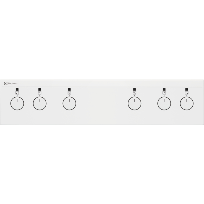 Electrolux EH7K1YWE Built-in Electric Ceramic hob Black, White – image 2