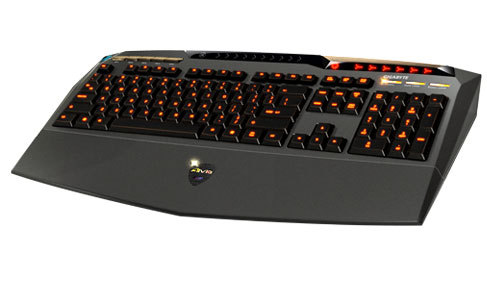 GIGABYTE K8100 keyboard USB QWERTY Black – image 2