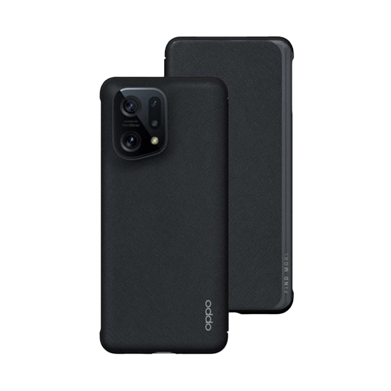 Oppo Find X5 Black Case PU