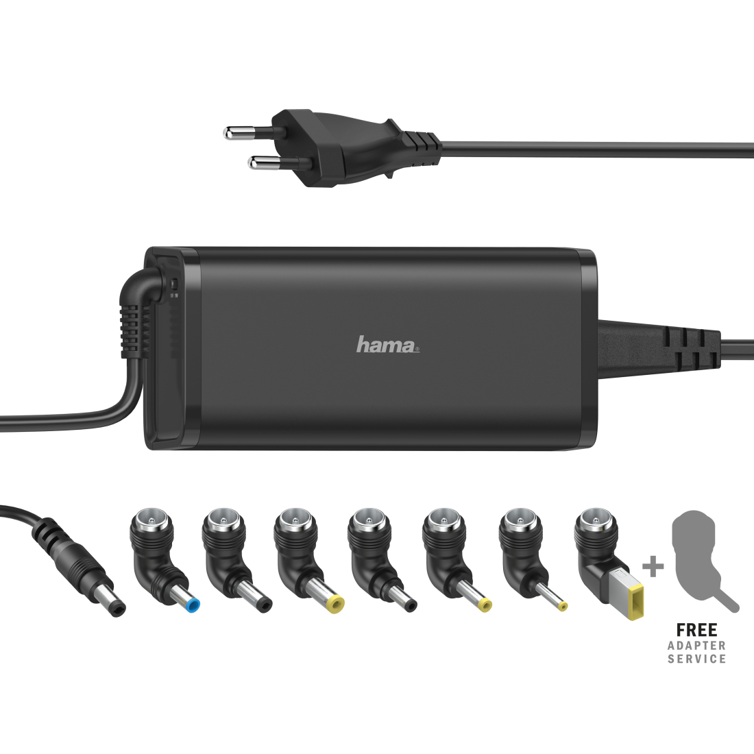 Hama 00200003 mobile device charger Laptop Black AC Indoor – image 1