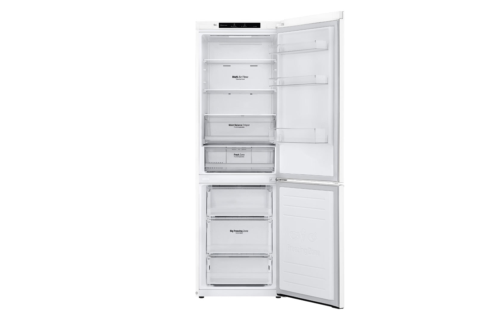 LG GBB61SWJMN fridge-freezer Freestanding – image 3