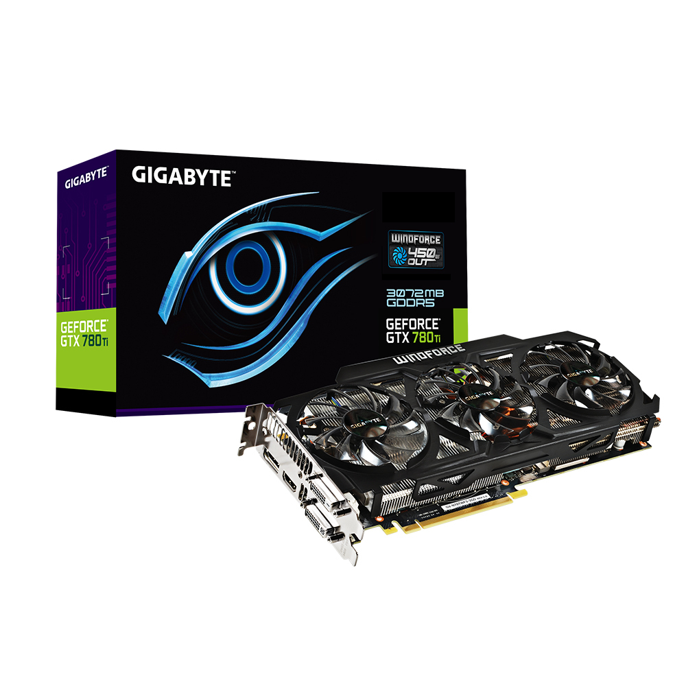 GIGABYTE GV-N78TWF3-3GD graphics card NVIDIA GeForce GTX 780 Ti – image 1