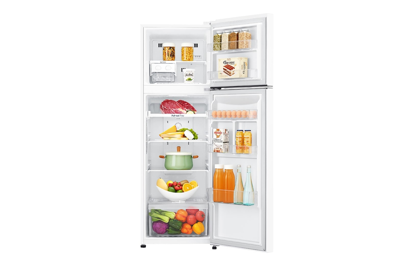 LG GT5525LWH fridge-freezer Freestanding – image 2