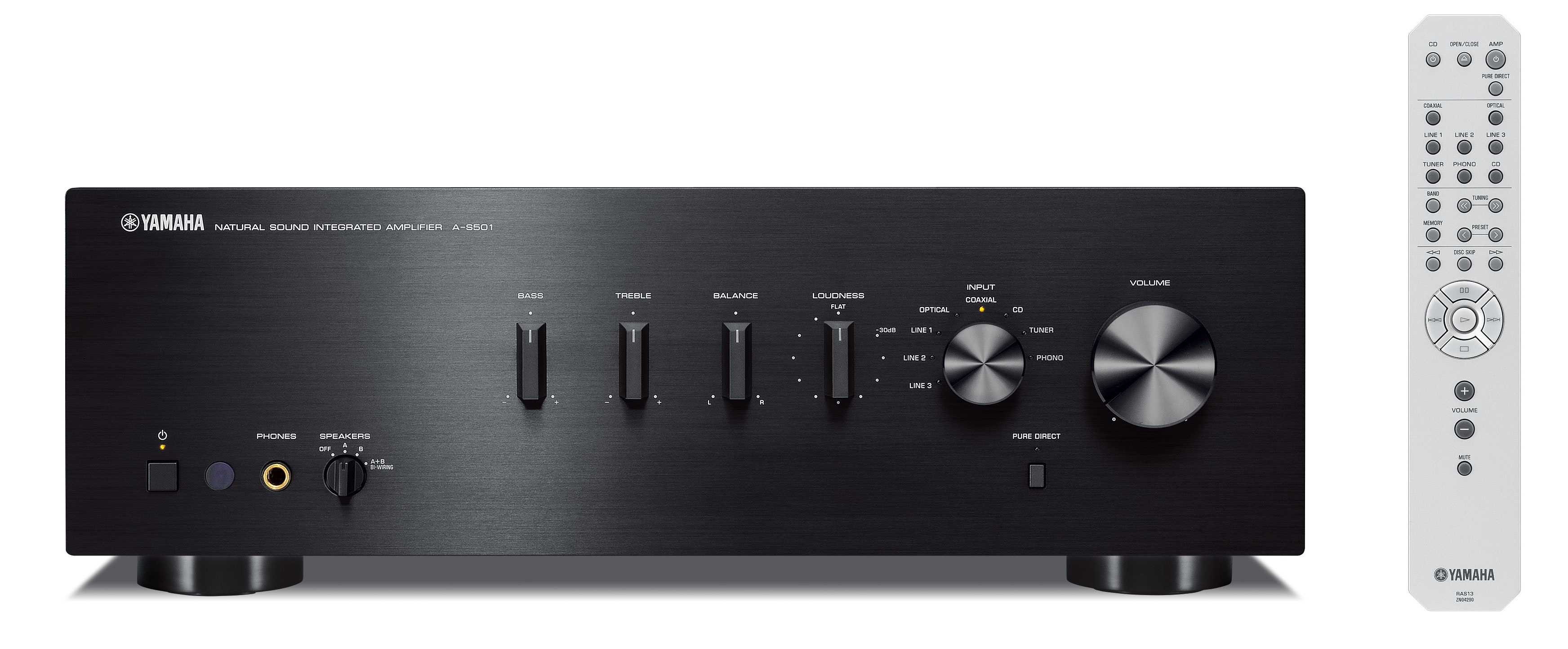 Yamaha A-S501 2.1 Kanäle Haus Silber