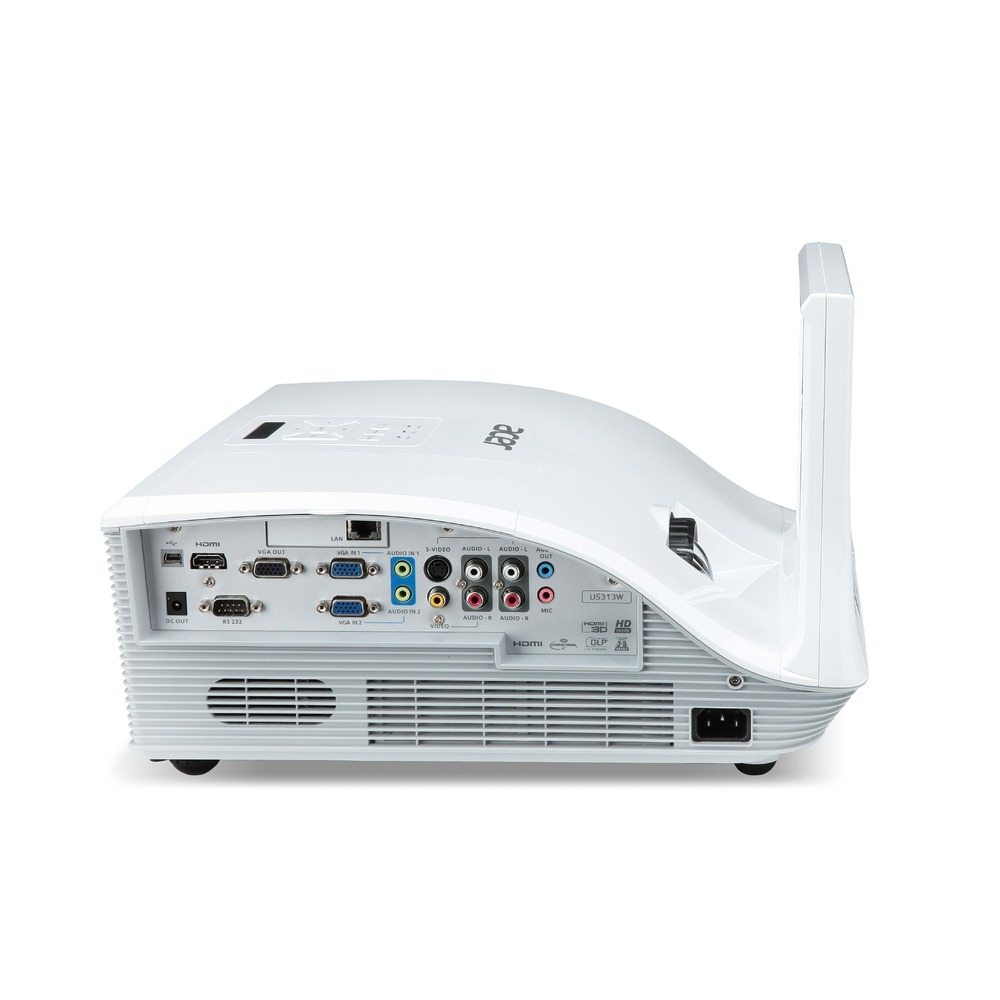 Acer Short Throw U5313W Short throw projector 3100 ANSI lumens DLP WXGA (1280x800) White – image 4