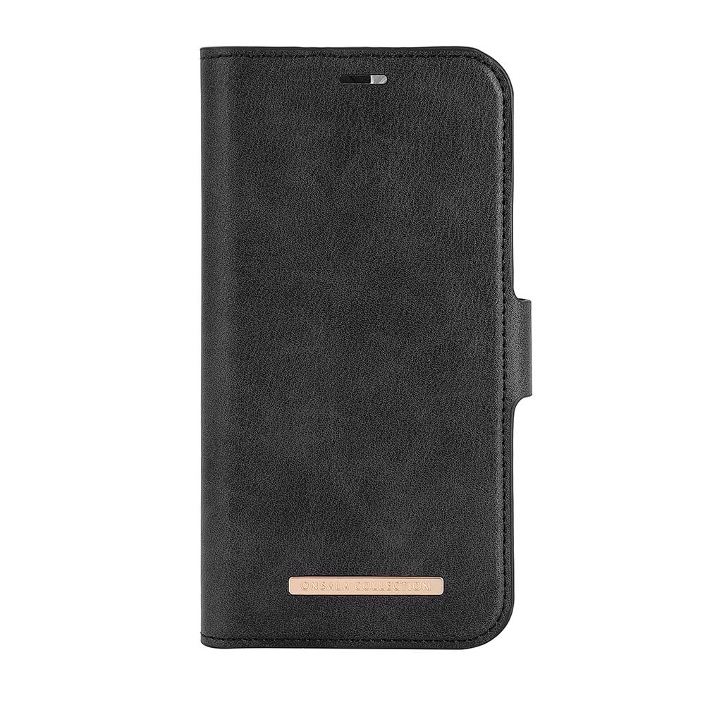 Onsala Wallet Case Eco 2 Card Slots MagSeries Black - iPhone 15 – image 1