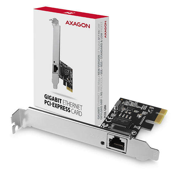 Axagon PCEE-GRH network card Internal Ethernet 1000 Mbit/s – image 7