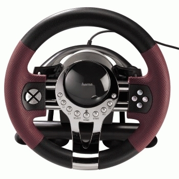 Hama Thunder V5 Racing Wheel for PS3 – image 2