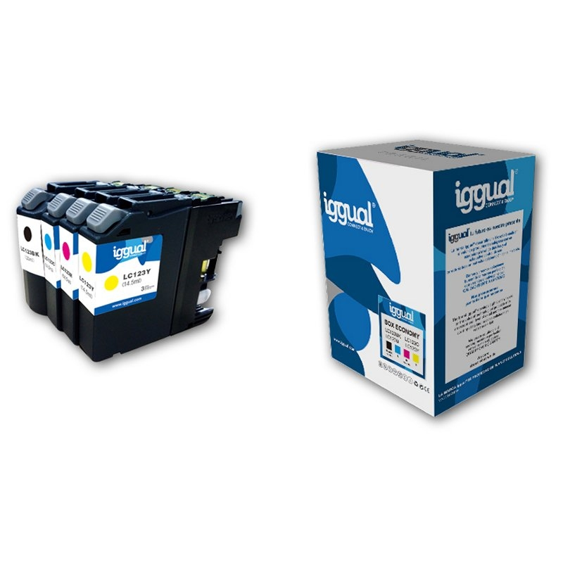 iggual IGG313848 ink cartridge Black, Cyan, Magenta, Yellow