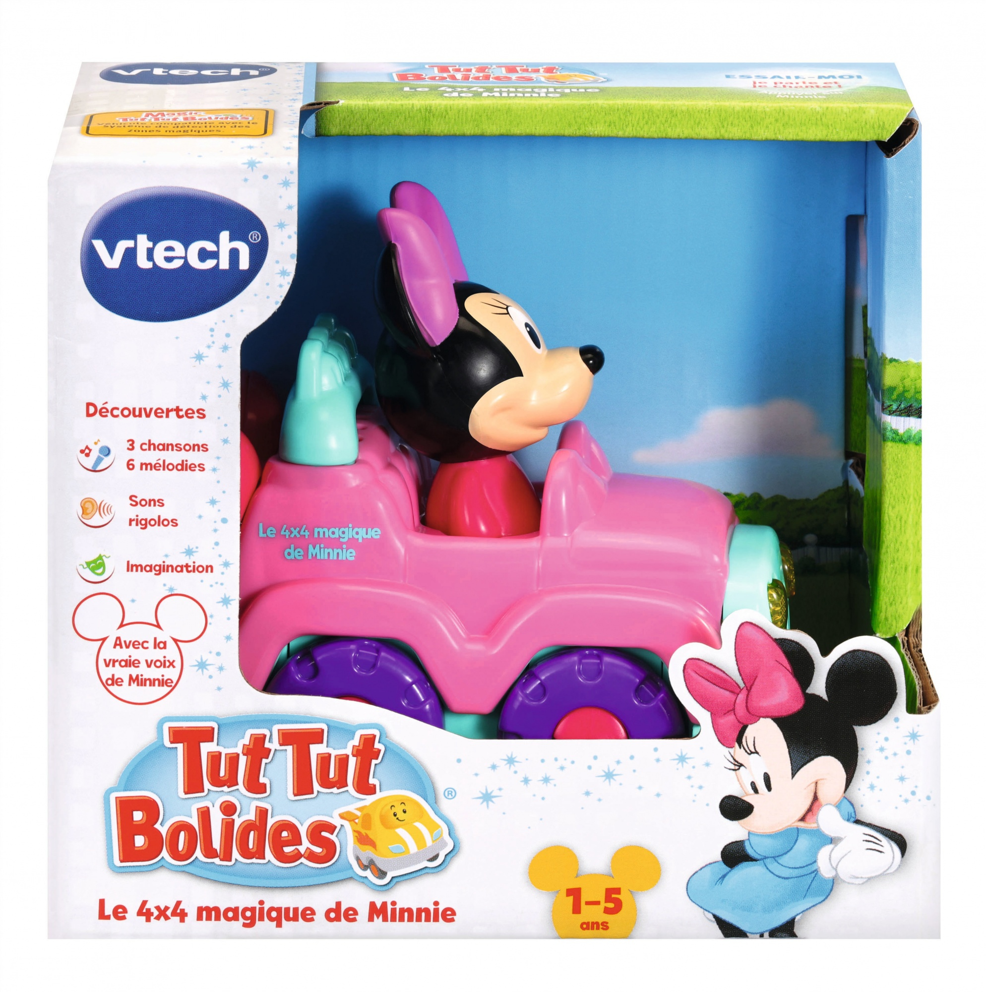 Resim VTech Tut Tut Bolides 80-405005 Çok Renkli Plastik Oyuncak Araba, 1-5 Yaş