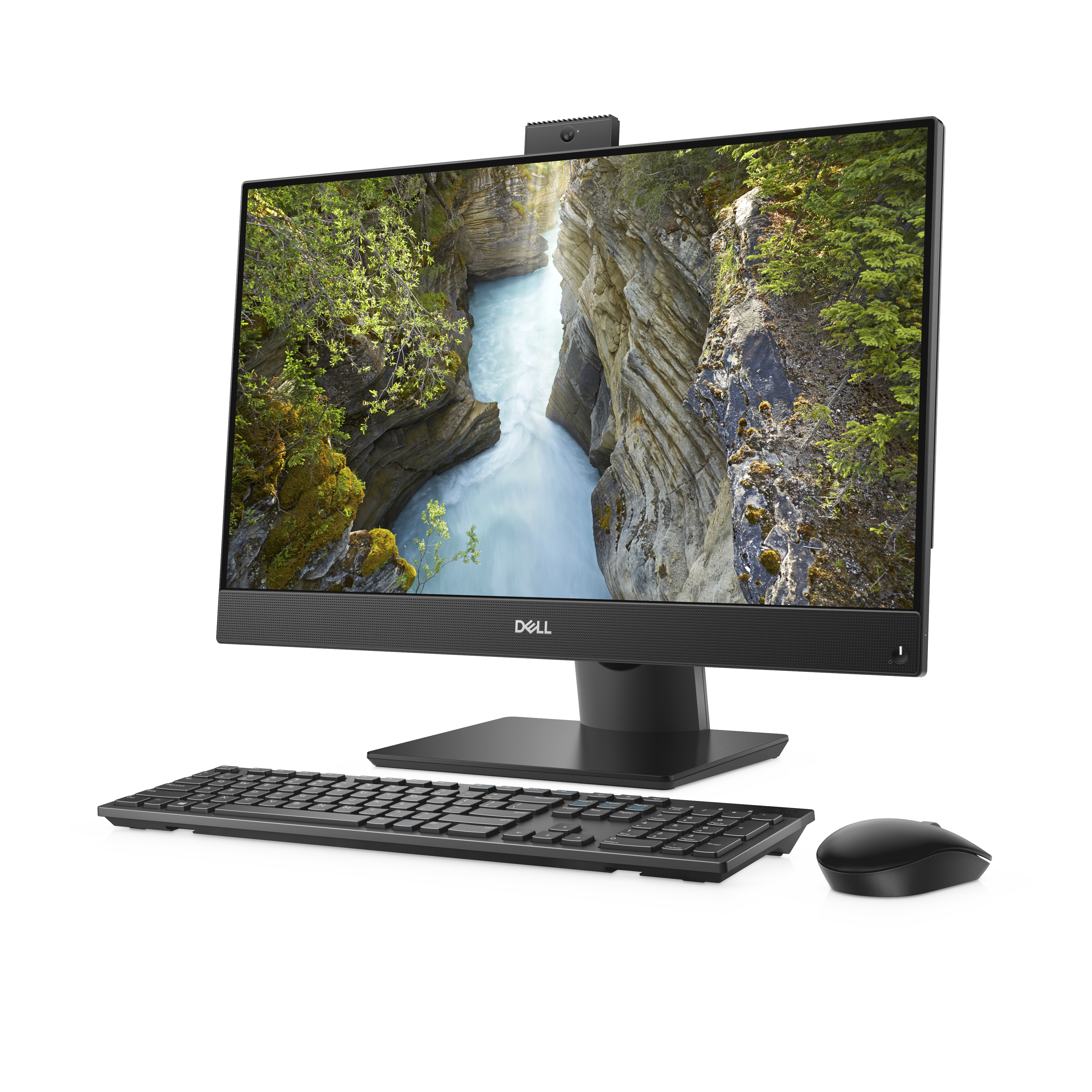 DELL OptiPlex 7470 Intel® Core™ i5 i5-9500 60.5 cm (23.8″) 1920 x 1080 pixels Touchscreen All-in-One PC 8 GB DDR4-SDRAM 256 GB SSD Windows 10 Pro Wi-Fi 5 (802.11ac) Black, Silver image 3