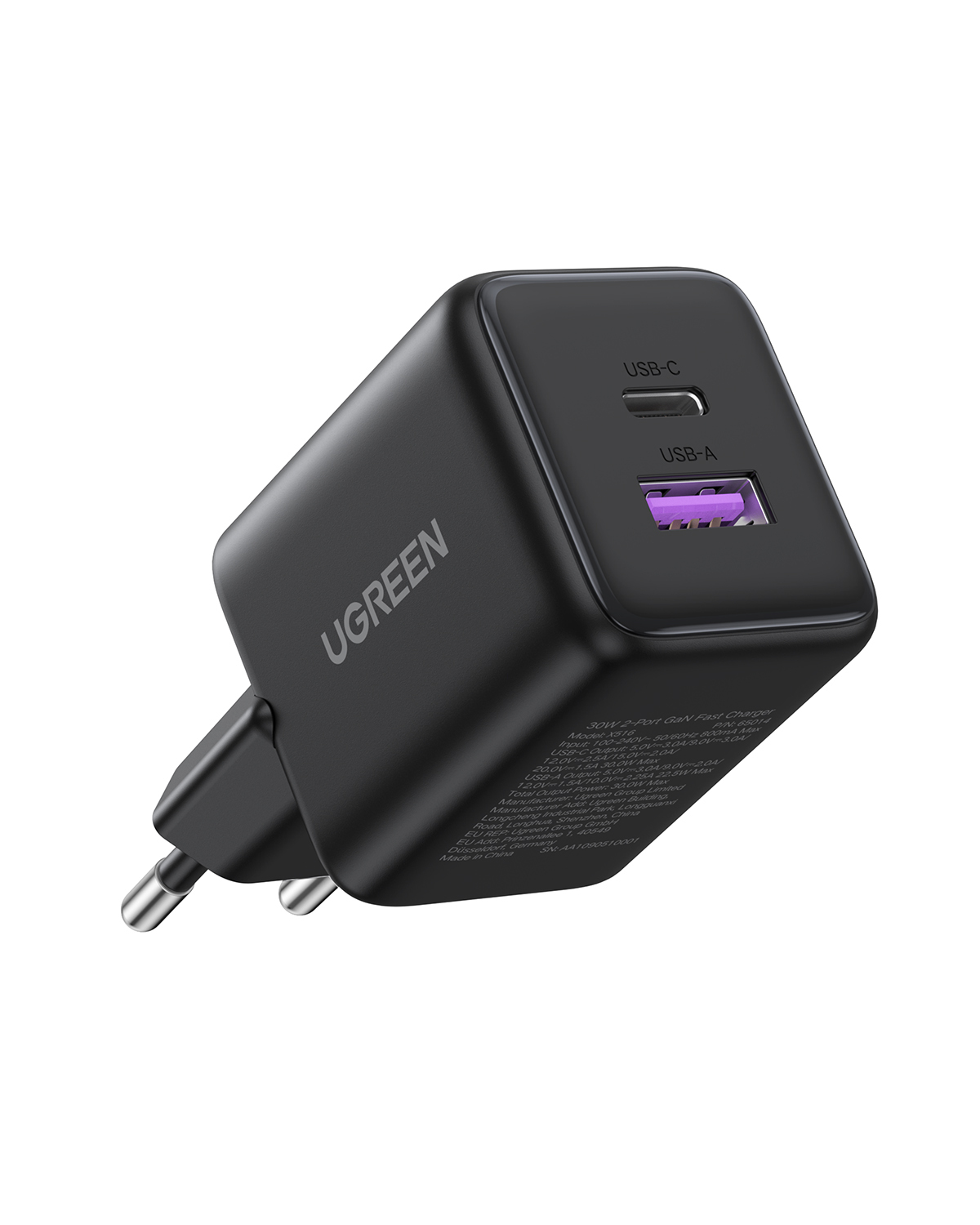 Ugreen 65014 mobile device charger Headset, Mobile phone, Smartphone, Tablet, Telephone AC Fast charging – image 3