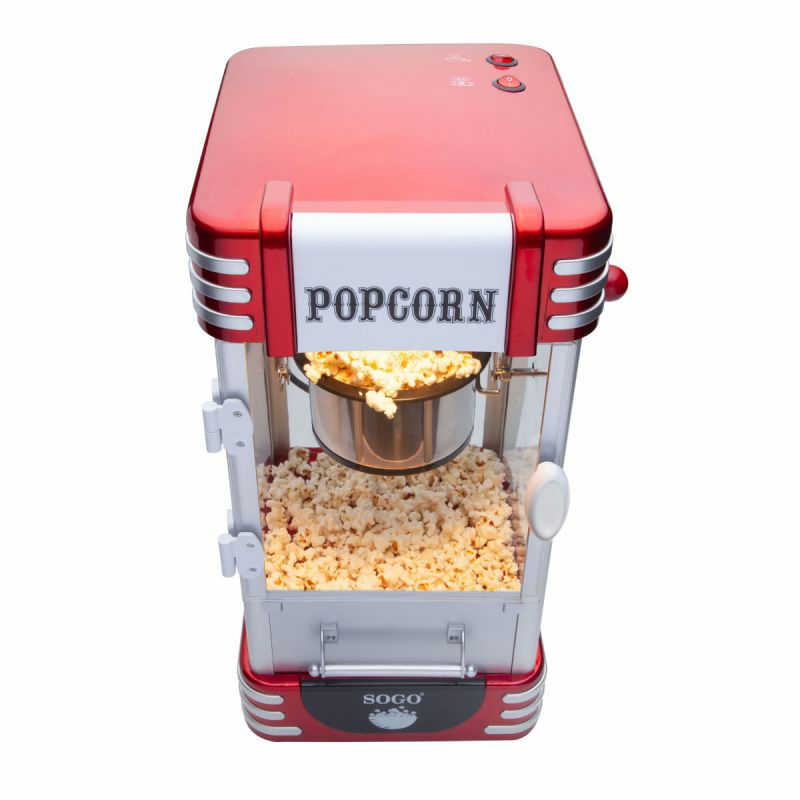Sogo PAL-SS-11350 popcorn popper Black, Red, Stainless steel – image 3