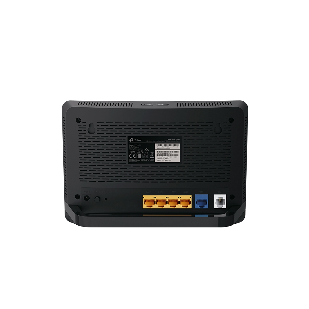 AC1200 Dual-Band Gigabit Wi-Fi Moedm Router, 867Mbps at 5GHz + 300Mbps at 2.4GHz, 5 Gigabit Ports - Miniatura 3