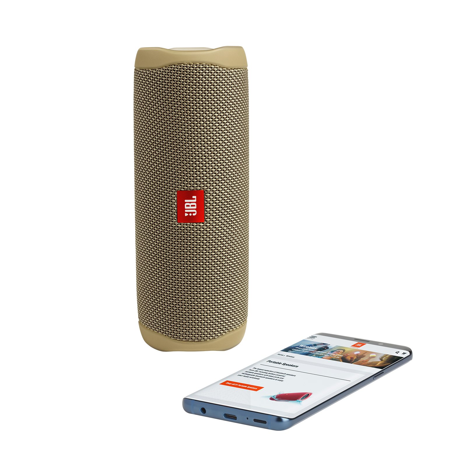 JBL Flip 5 Stereo portable speaker Sand 20 W image 6