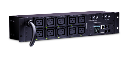 CyberPower PDU81009 power distribution unit (PDU) 10 AC outlet(s) 2U Black – image 2