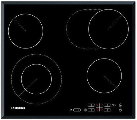 Samsung C61RCCN Black Built-in Zone induction hob 4 zone(s)