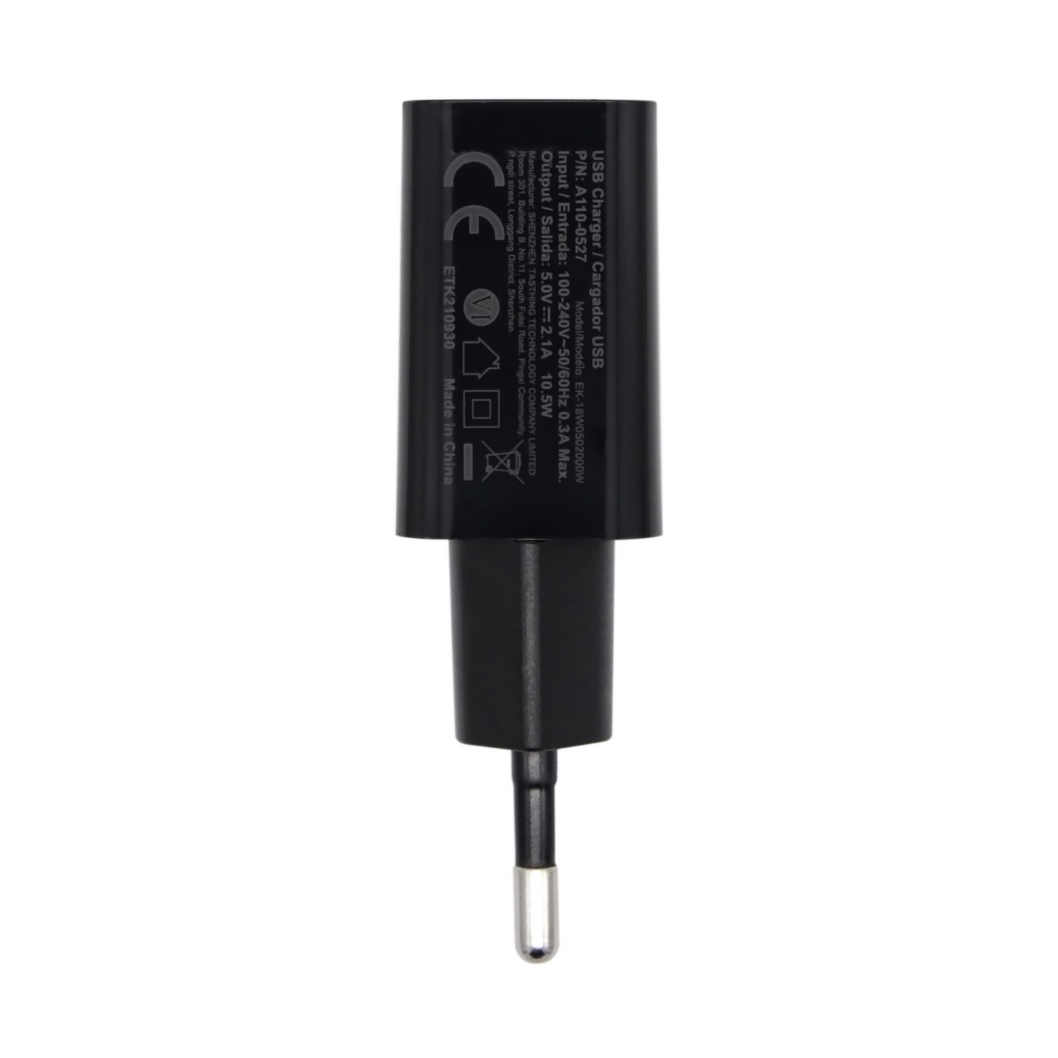 AISENS A110-0527 mobile device charger Universal Black AC Indoor – image 4