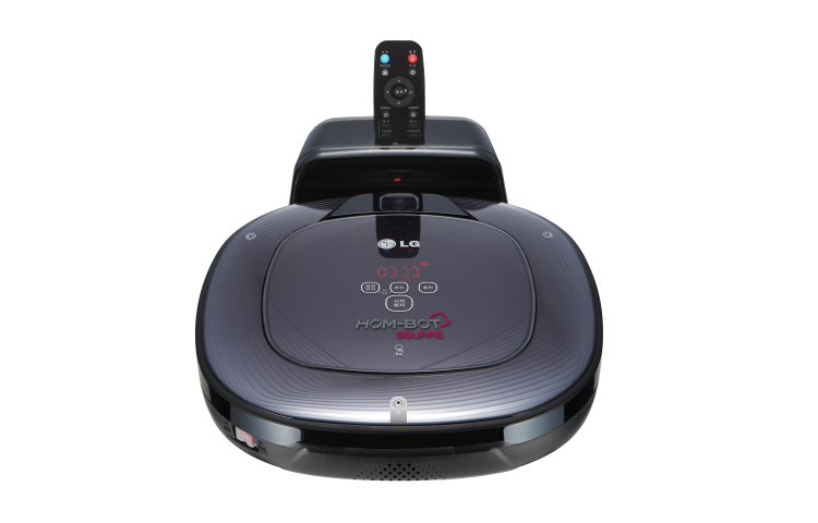 LG VR64703LVM robot vacuum Black, Mirror – image 4