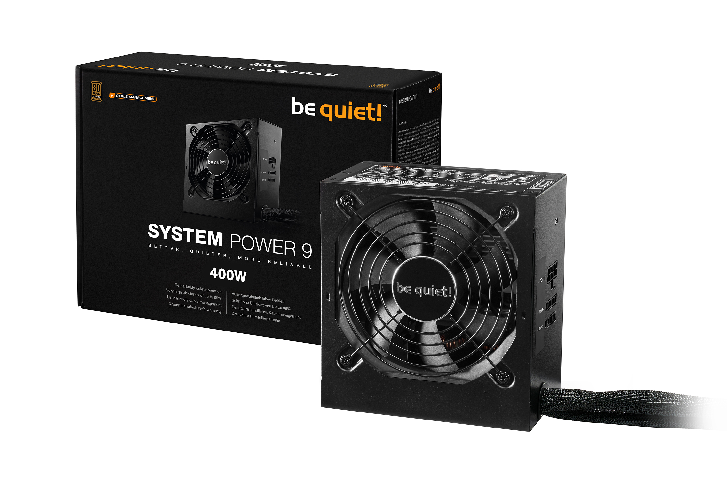 be quiet! System Power 9 | 400W CM image 3