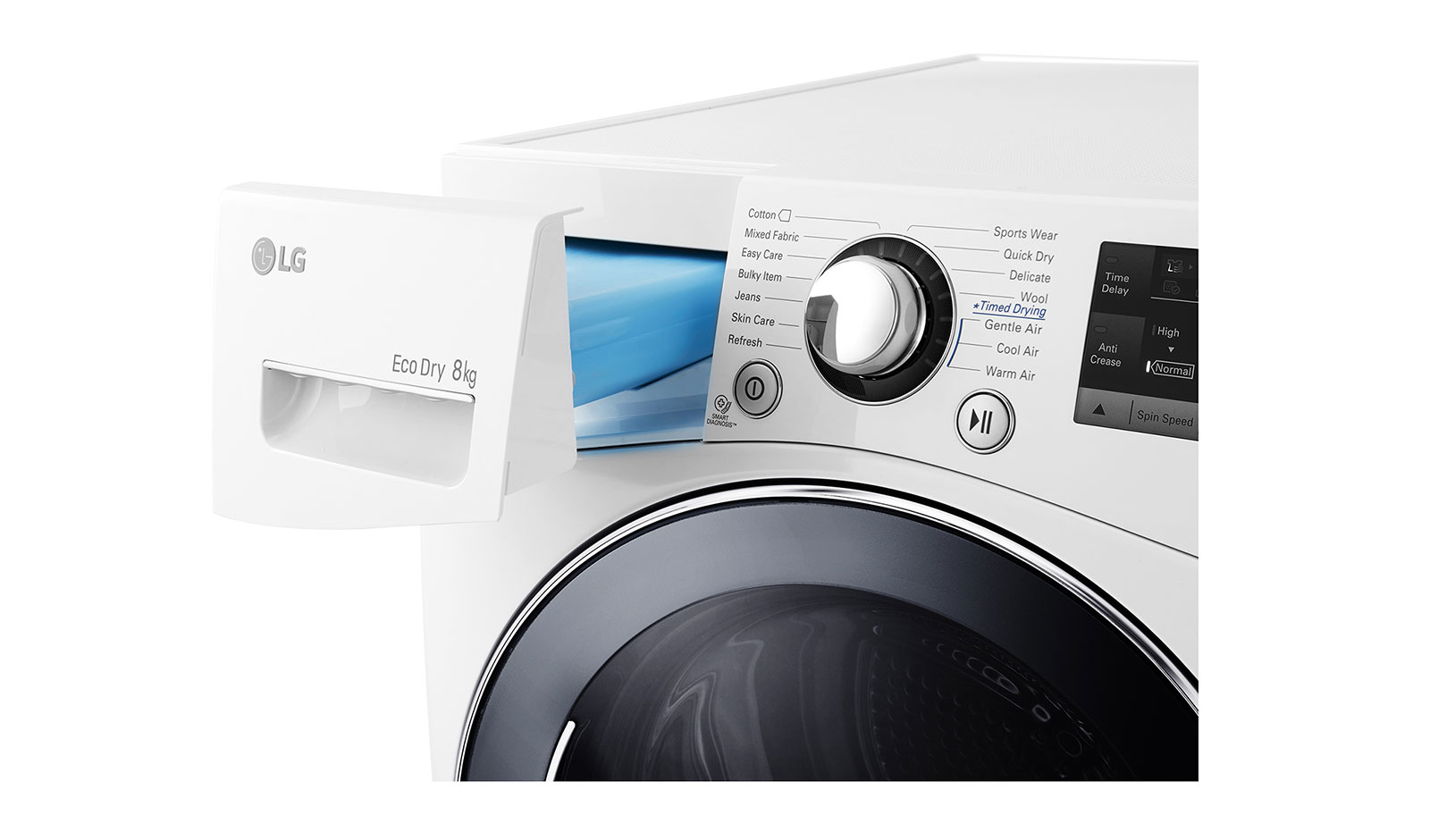 LG RC8055AH3M tumble dryer Freestanding Front-load – image 9