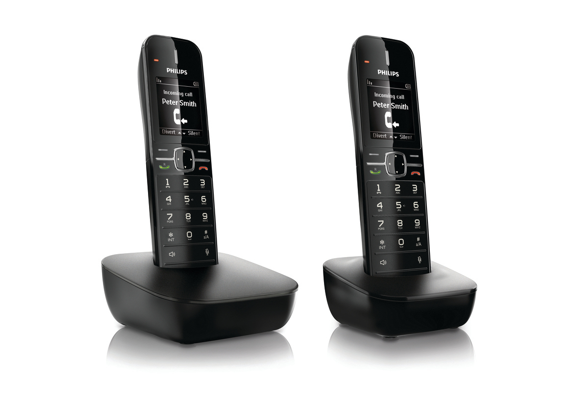 Philips CD4802B DECT telephone Caller ID Black – image 2