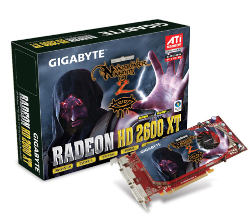 GIGABYTE 2600XT 256MB DUAL DVI HDTV