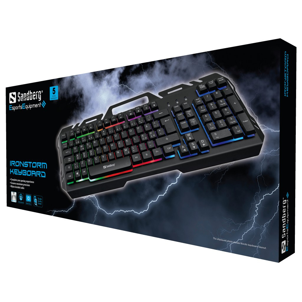 Sandberg IronStorm Keyboard BE – image 2