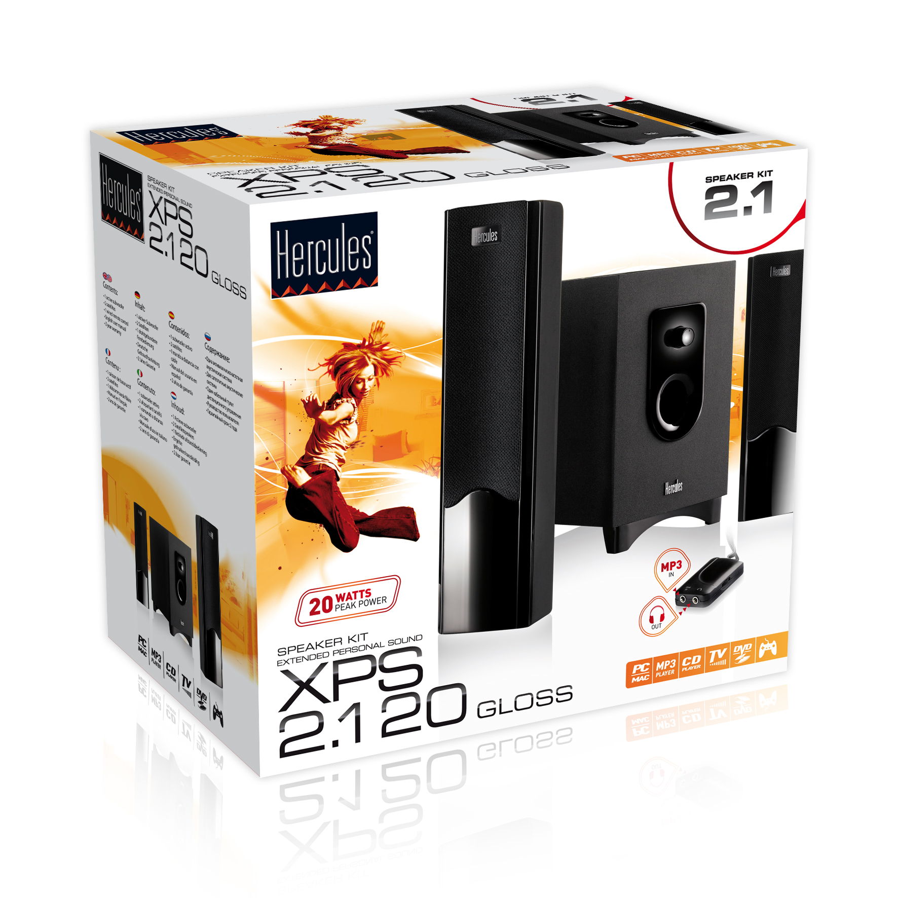Hercules XPS 2.1 20 Gloss – image 2
