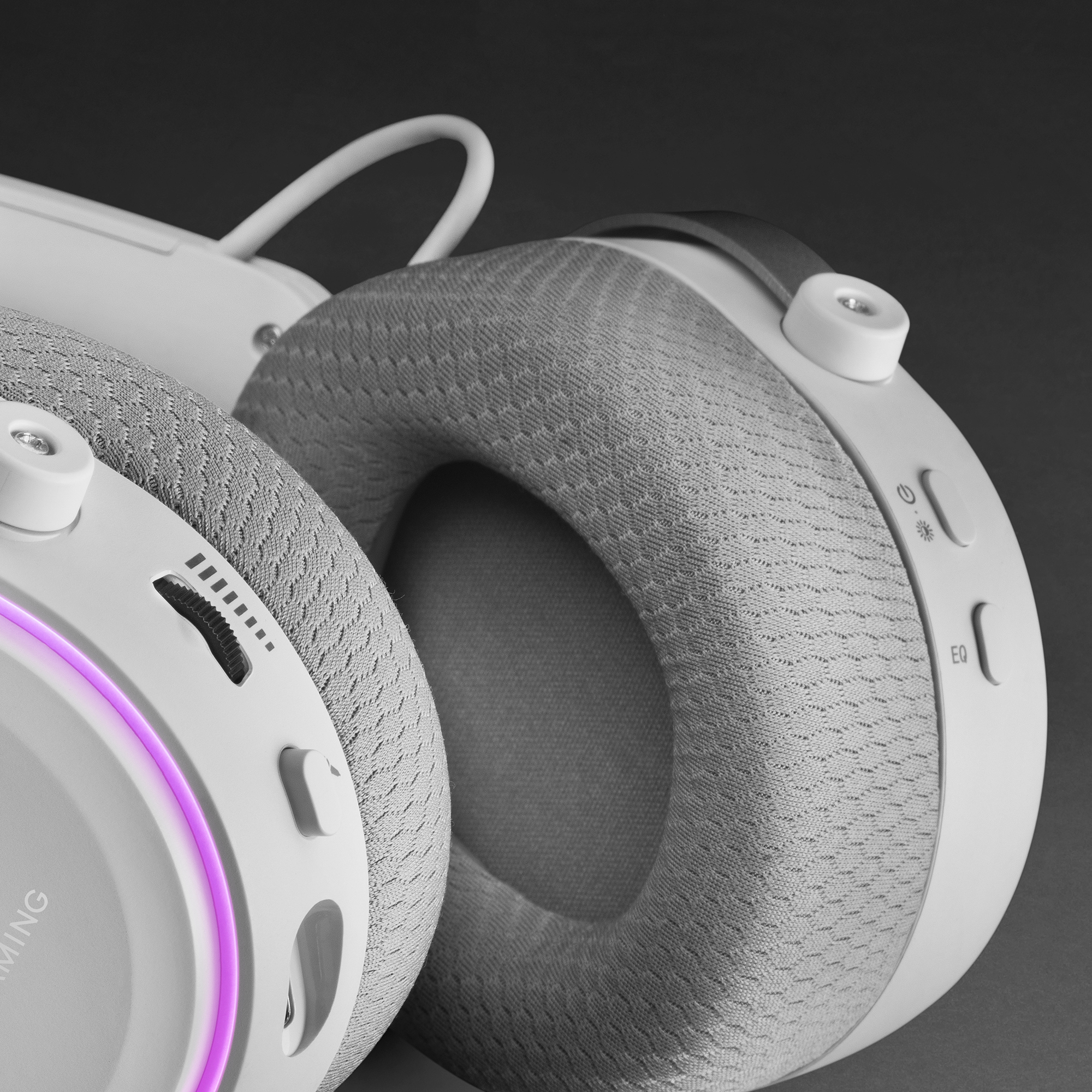 Mars Gaming MHWW Wireless Headset 7.1 + Detachable Microphone White – image 3
