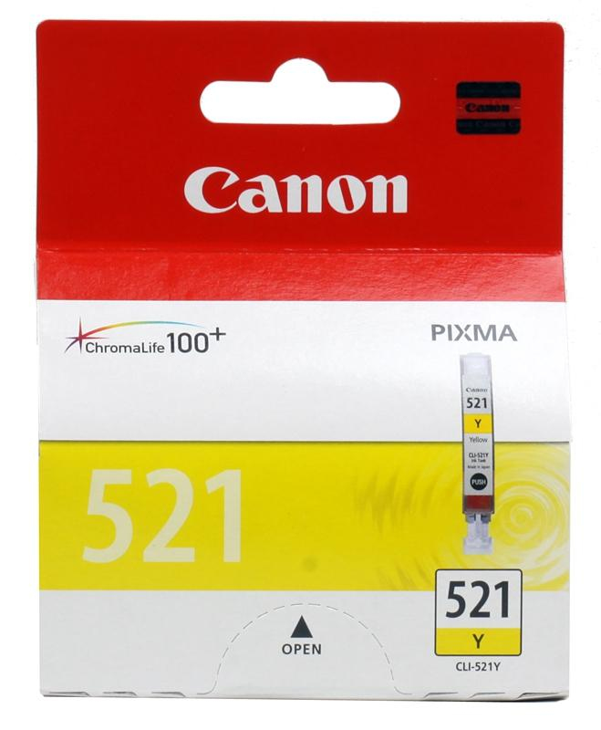 Canon CLI-521Y toner cartridge 1 pc(s) Original Yellow