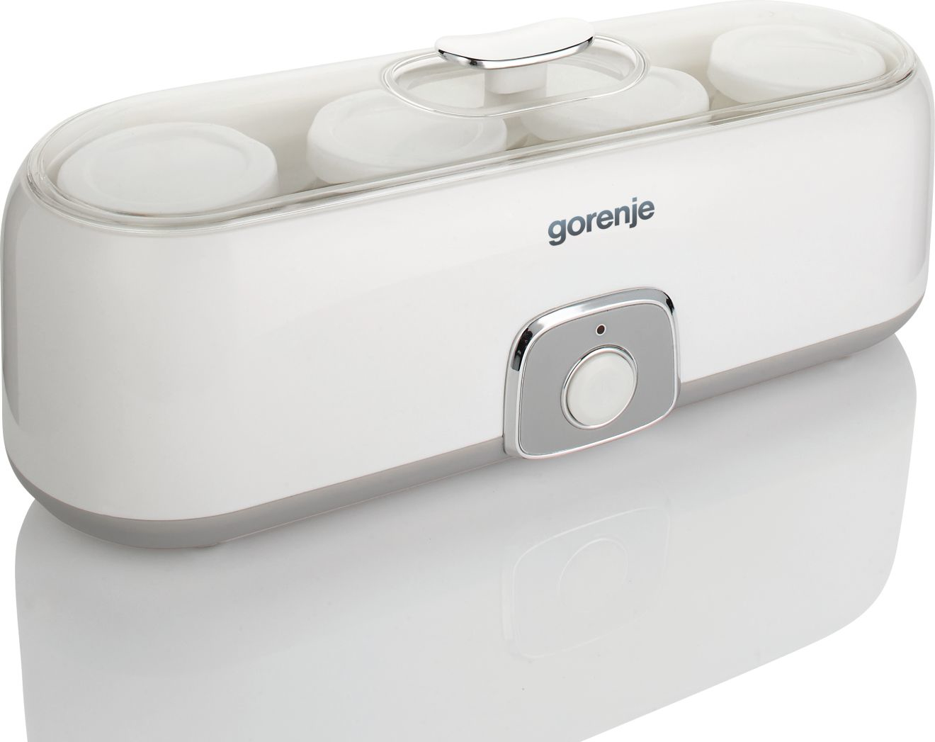 Resim Gorenje JM20W Yoğurt Makinesi - 20W, 0.8L, Beyaz/Şeffaf