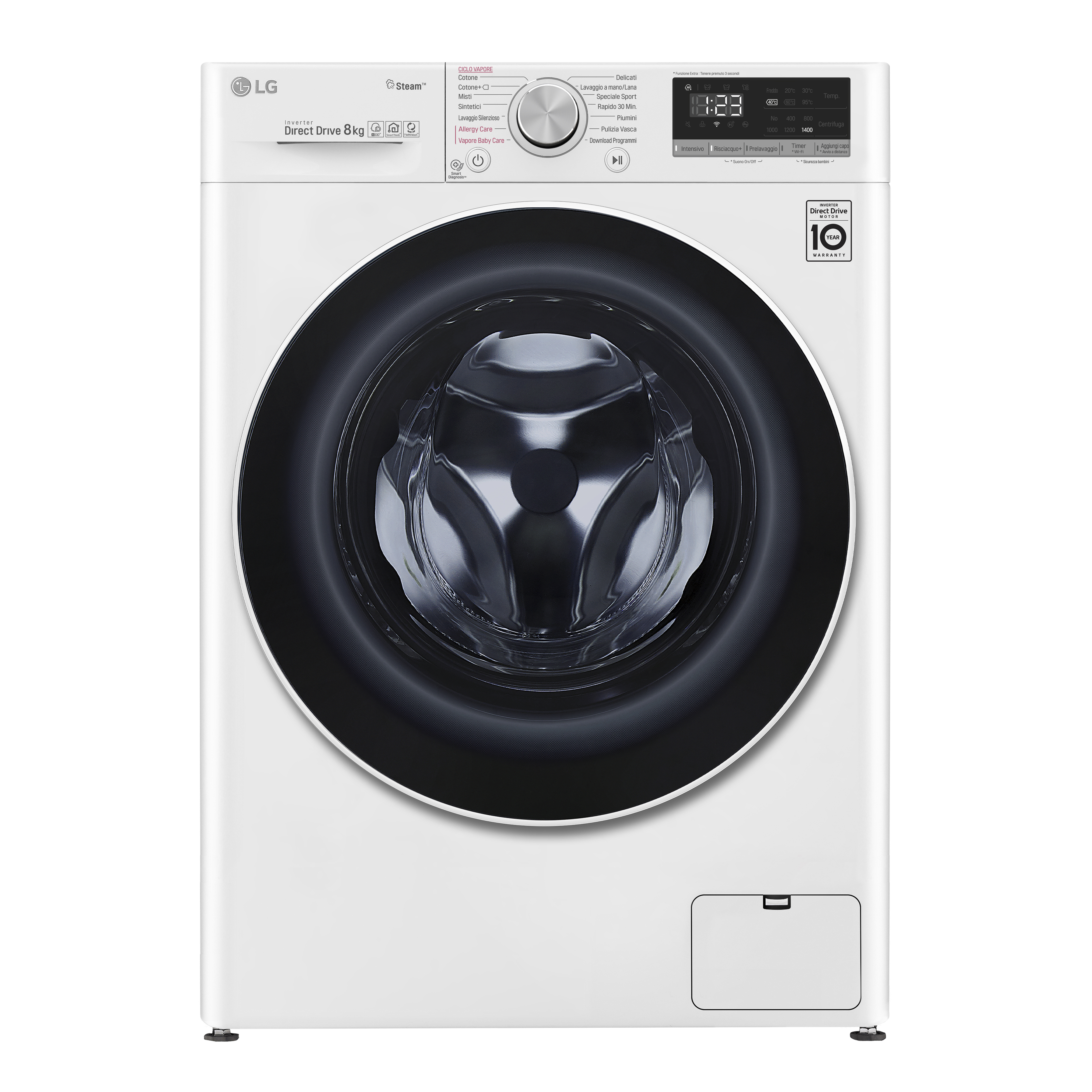 LG F4WV508S0 — vue 1 sur 8