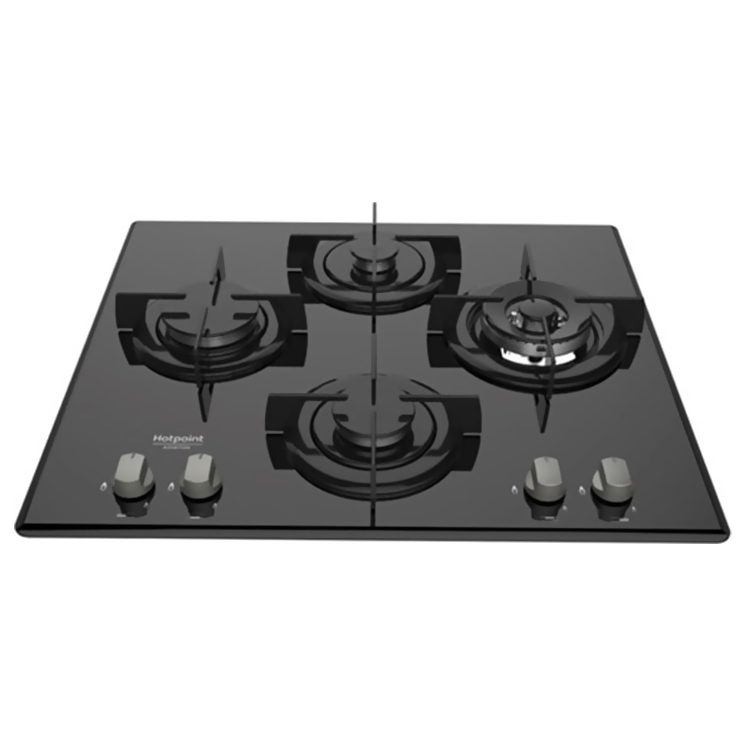 Hotpoint DD 642 W/HA(BK) — vue 1 sur 1