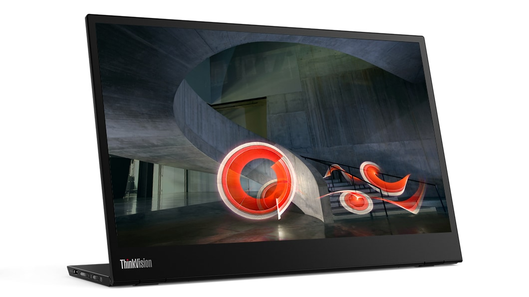 Lenovo ThinkVision M14 computer monitor 35.6 cm (14″) 1920 x 1080 pixels Full HD LED Black image 4
