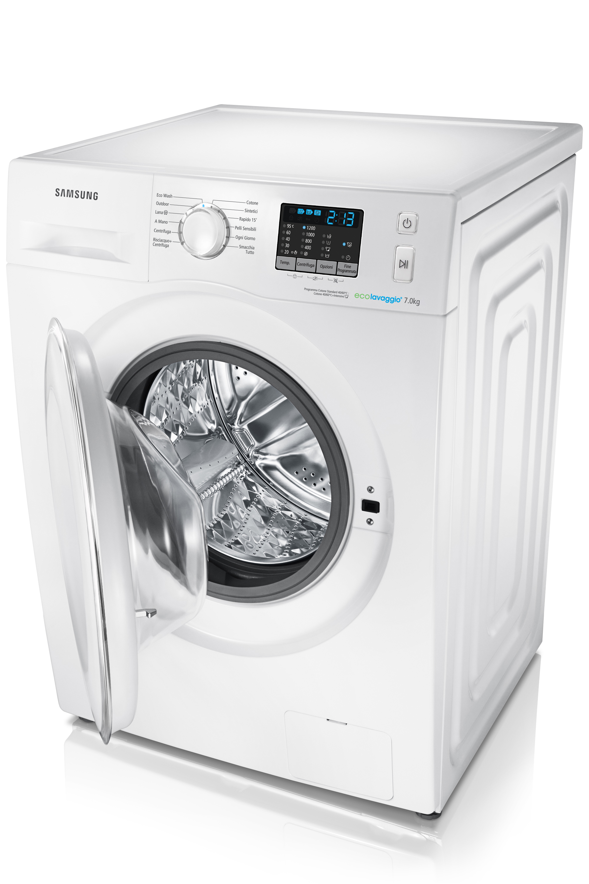Samsung WF71F5E2W2W washing machine Front-load – image 2