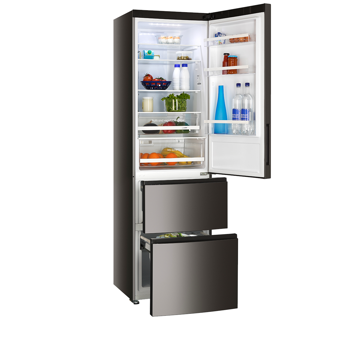Haier A2FE-735CBJ fridge-freezer Freestanding – image 2