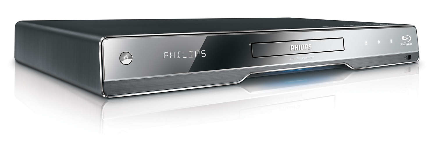 Philips BDP7500BL Blu-Ray player Silver