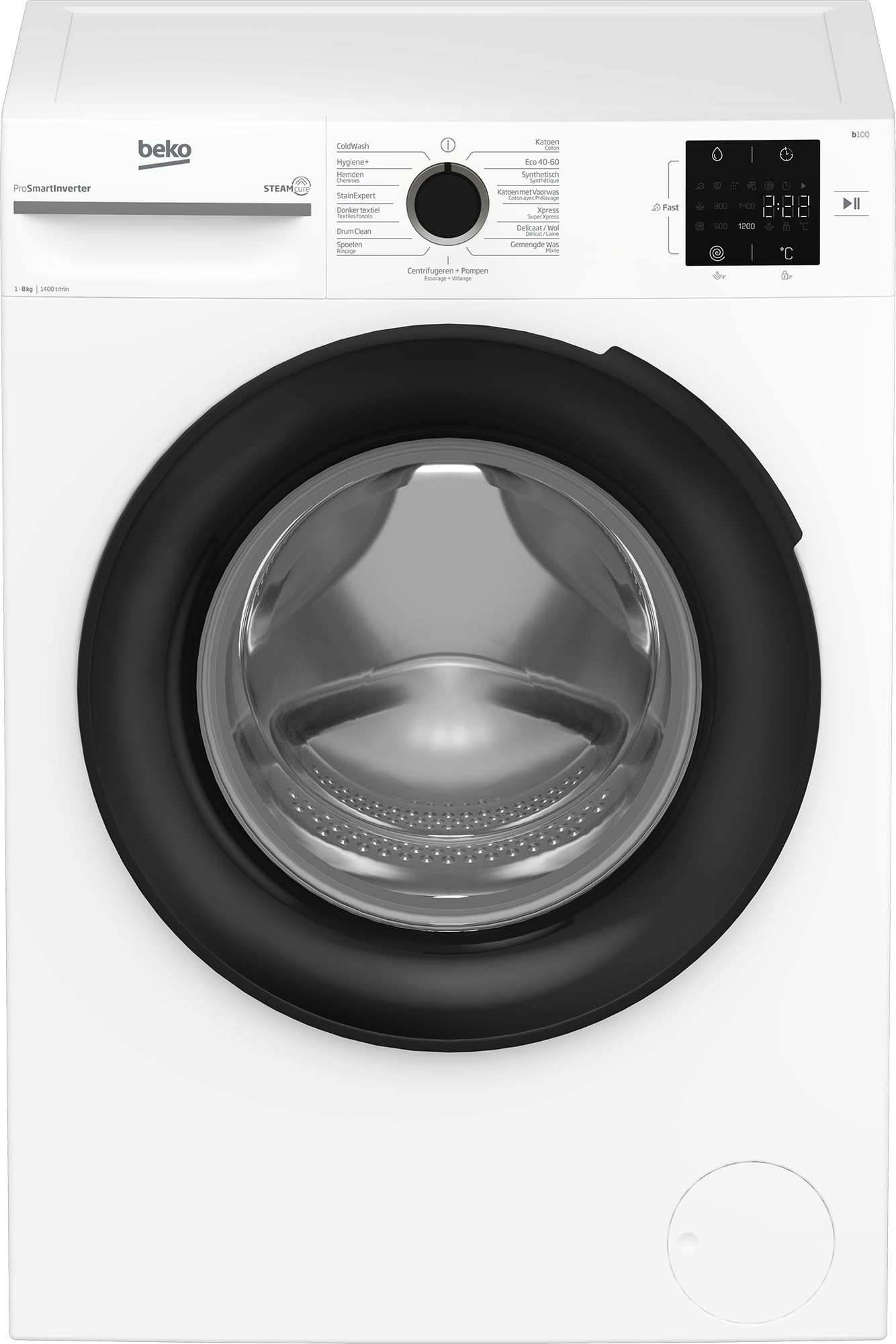 Beko BM1WFU3842W — vue 1 sur 8