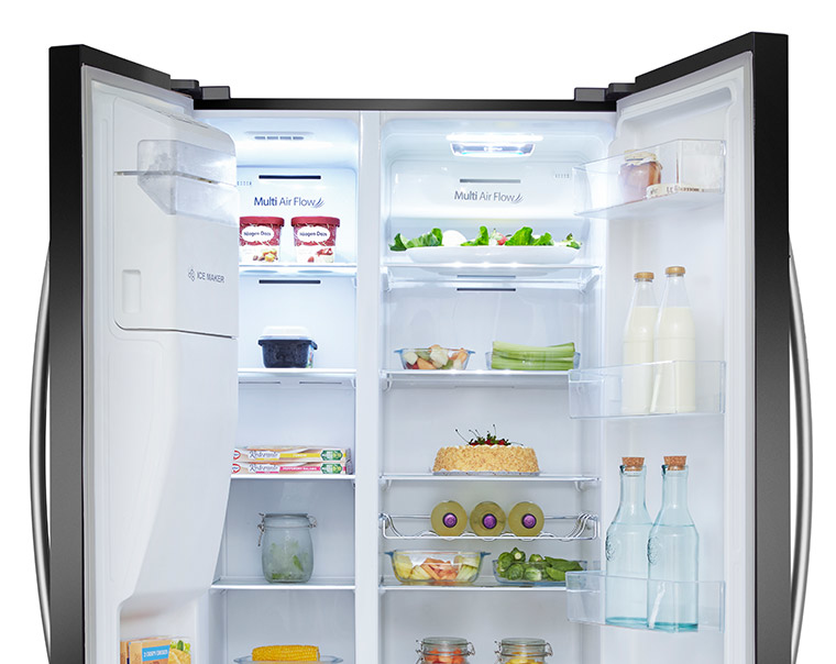 Hisense RS696N4IB1 side-by-side refrigerator Freestanding – image 5