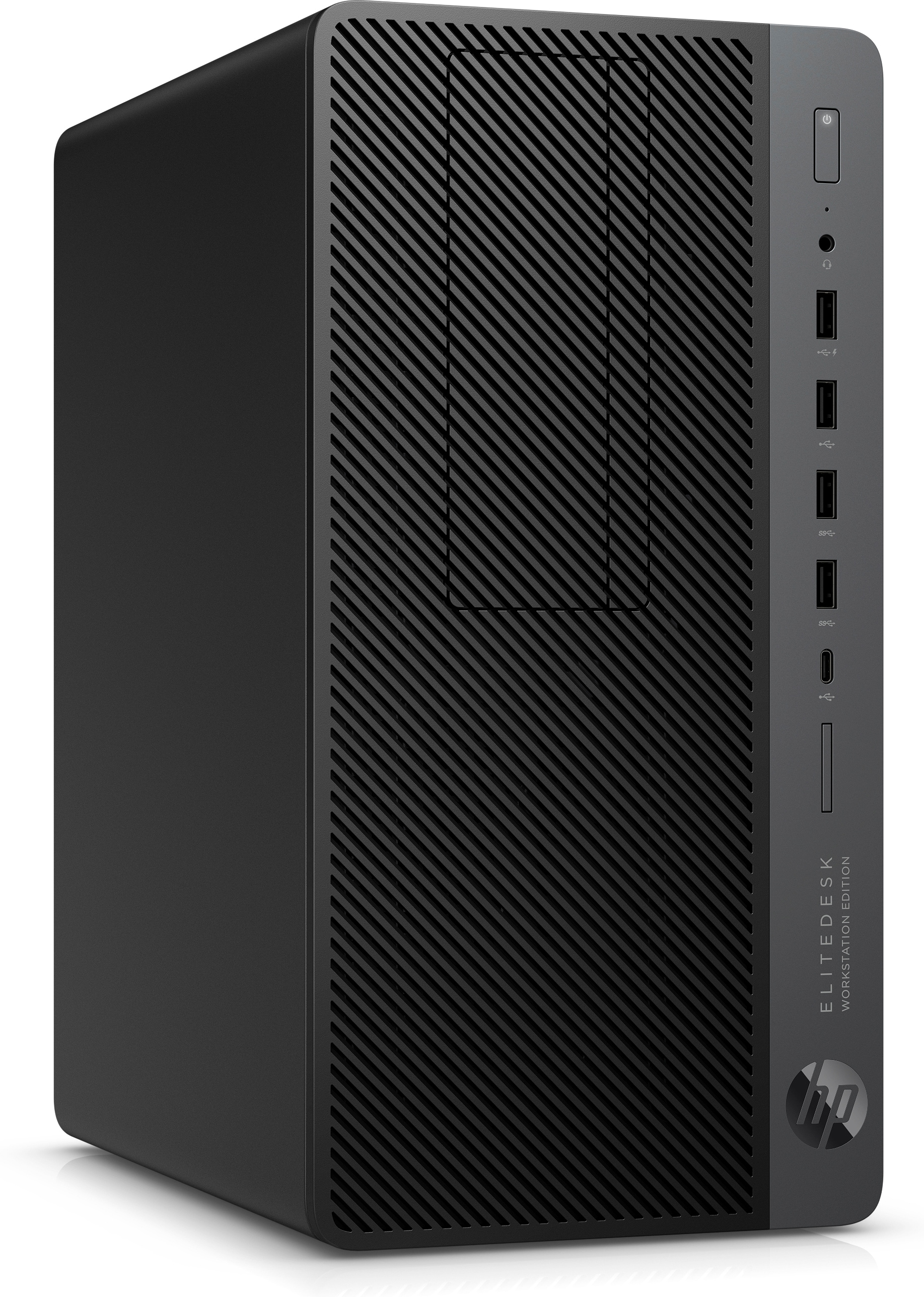HP EliteDesk 705 G4 AMD Ryzen™ 5 PRO 2600 16 GB DDR4-SDRAM 256 GB SSD AMD Radeon RX 550 Windows 10 Pro Micro Tower Workstation Black image 4