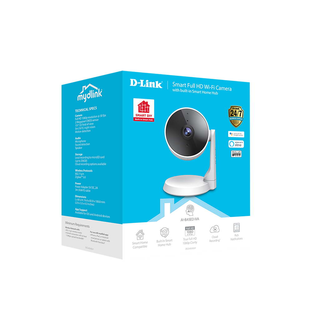 D-Link DCS-8330LH security camera Turret IP security camera Indoor – image 5