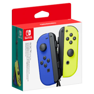 Nintendo Joy-Con Pair Neon Yellow - Blue - Switch - image 3